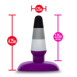 Buy Avant Pride P7 - Ace - Coloured 10.8 cm Butt Plug – Naughtyhut NZ sex toys online. Discreet delivery & top brands.