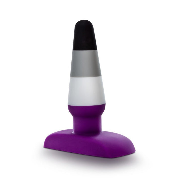 Avant Pride P7 - Ace - Coloured 10.8 cm Butt Plug – Sex toys NZ by Naughtyhut. Discreet delivery nationwide.