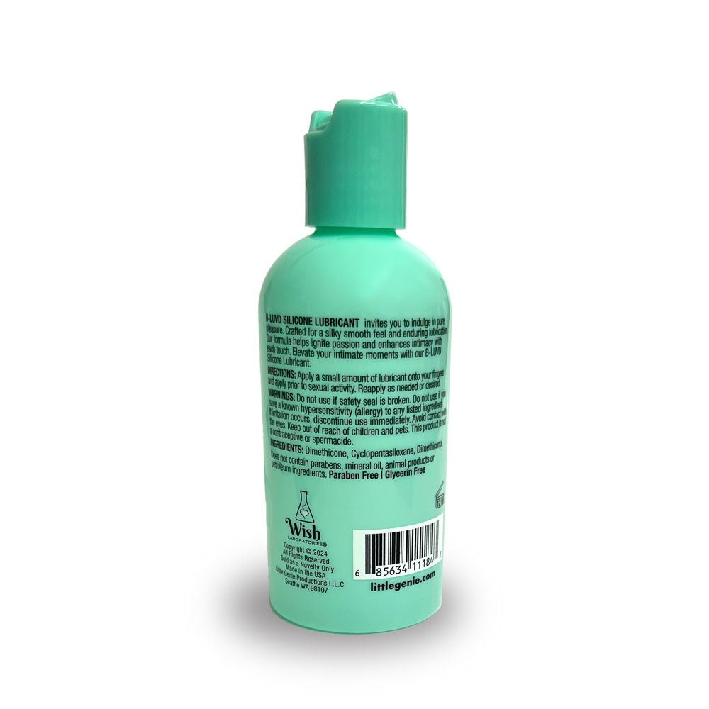 Buy B - LUVD Silicone Lubricant - Silicone Lubricant - 118 ml Bottle – Naughtyhut NZ sex toys online. Discreet delivery & top brands.