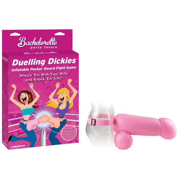 Bachelorette Party Favors Duelling Dickies - Inflatable Novelty Penises – Sex toys NZ by Naughtyhut. Discreet delivery nationwide.