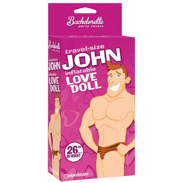 Buy Bachelorette Party Favors - Travel - size John - Miniature Inflatable Male Love Doll – Naughtyhut NZ sex toys online. Discreet delivery & top brands.