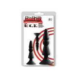 Buy Back Up 3 in 1 Tiered Kit - Black – Naughtyhut NZ sex toys online. Discreet delivery & top brands.