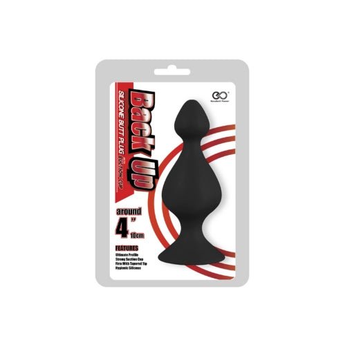 Buy Back Up Gourd 4" Silicone Butt Plug – Naughtyhut NZ sex toys online. Discreet delivery & top brands.