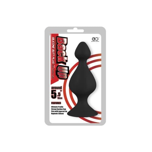 Buy Back Up Gourd 5" Silicone Butt Plug – Naughtyhut NZ sex toys online. Discreet delivery & top brands.