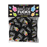 Buy Bag Of Fucks I Have To Give - Bag of 25 - Fruit Flavoured Lollies - Bag of 25 Mini Packs – Naughtyhut NZ sex toys online. Discreet delivery & top brands.