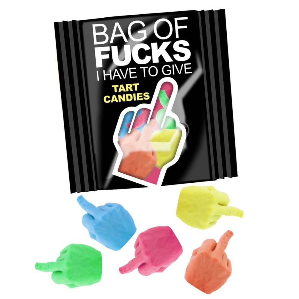 Bag Of Fucks I Have To Give - Bag of 25 - Fruit Flavoured Lollies - Bag of 25 Mini Packs – Sex toys NZ by Naughtyhut. Discreet delivery nationwide.
