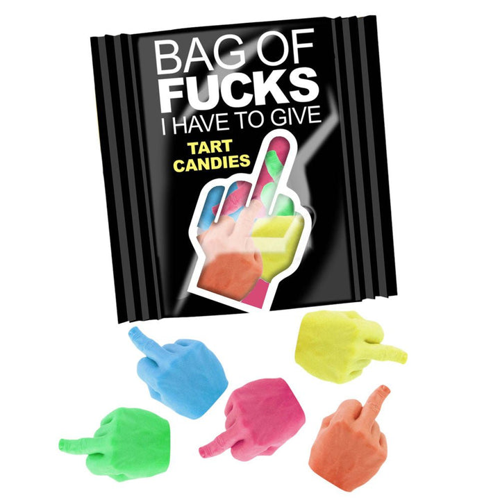 Bag Of Fucks I Have To Give - Bag of 25 - Fruit Flavoured Lollies - Bag of 25 Mini Packs – Sex toys NZ by Naughtyhut. Discreet delivery nationwide.