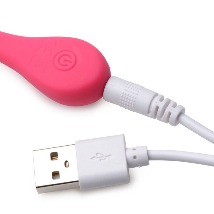 Bang! 28X Plush Egg & Remote - Pink - Pink USB Rechargeable Egg with Wireless Remote – Sex toys NZ by Naughtyhut. Discreet delivery nationwide.