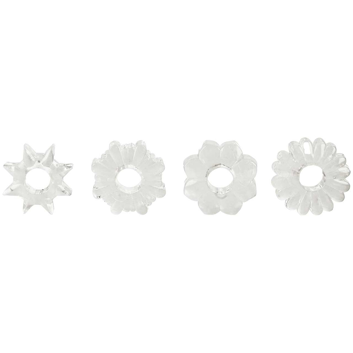 Buy Basic Essentials® Super - stretchy TPR Enhancers - Clear – Naughtyhut NZ sex toys online. Discreet delivery & top brands.