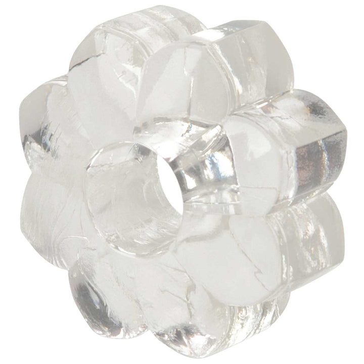 Basic Essentials® Super - stretchy TPR Enhancers - Clear – Sex toys NZ by Naughtyhut. Discreet delivery nationwide.