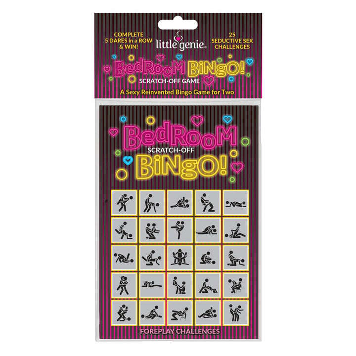 Bedroom Bingo - Foreplay Scratcher Card – Sex toys NZ by Naughtyhut. Discreet delivery nationwide.