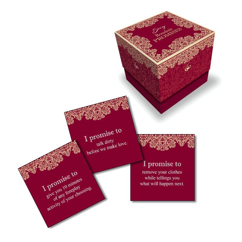 Behind Closed Doors - Sexy Boudoir Promises - Lovers Activity Cards - Set of 30 – Sex toys NZ by Naughtyhut. Discreet delivery nationwide.