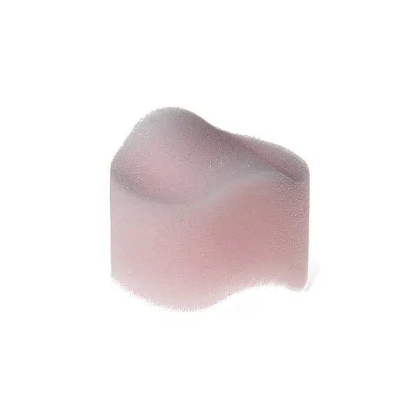 Pink textured silicone dildo with curved shape, body-safe material.