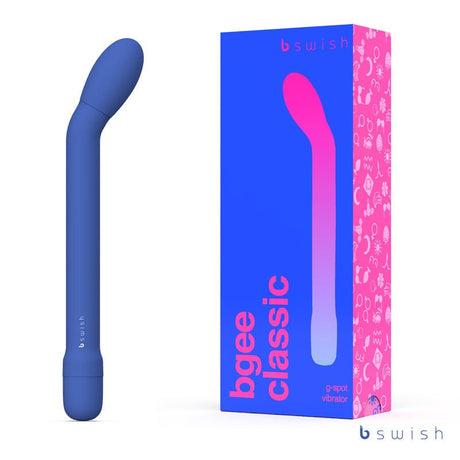 Buy Bgee Classic - Denim - Denim Blue 18 cm Vibrator – Naughtyhut NZ sex toys online. Discreet delivery & top brands.