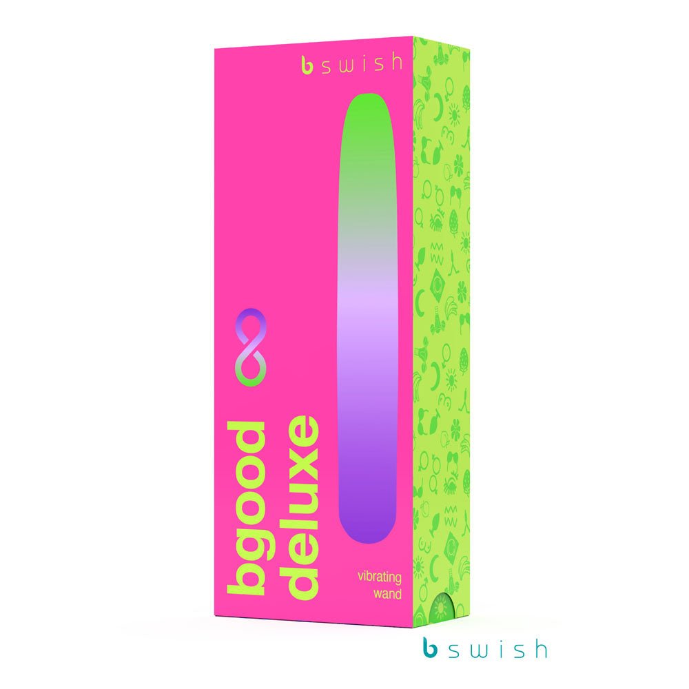 Buy Bgood Infinite Deluxe - Sea Foam - Sea Foam Teal 18 cm USB Rechargeable Vibrator – Naughtyhut NZ sex toys online. Discreet delivery & top brands.