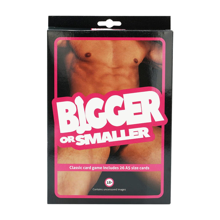 Bigger or Smaller - Card Game – Sex toys NZ by Naughtyhut. Discreet delivery nationwide.