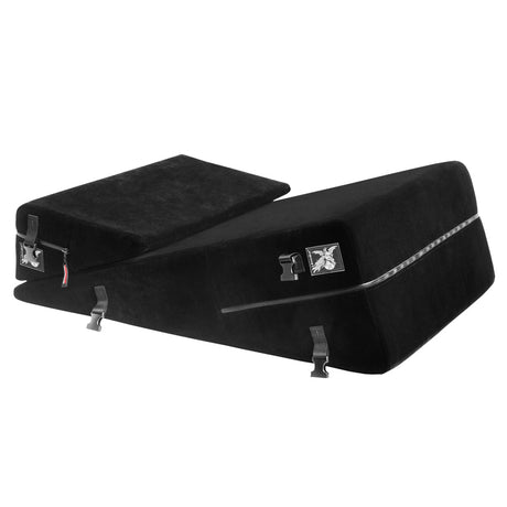 Buy Black Label Wedge Ramp Combo Black – Naughtyhut NZ sex toys online. Discreet delivery & top brands.