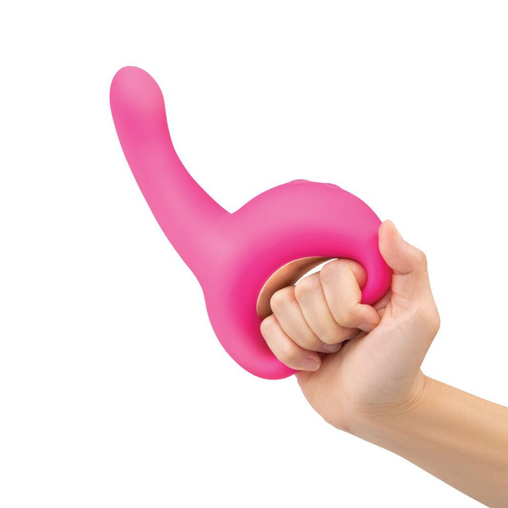 Buy Bodywand G - Play Ultimate Come Hither Squirt Master - Pink 19 cm USB Rechargeable Vibrator – Naughtyhut NZ sex toys online. Discreet delivery & top brands.