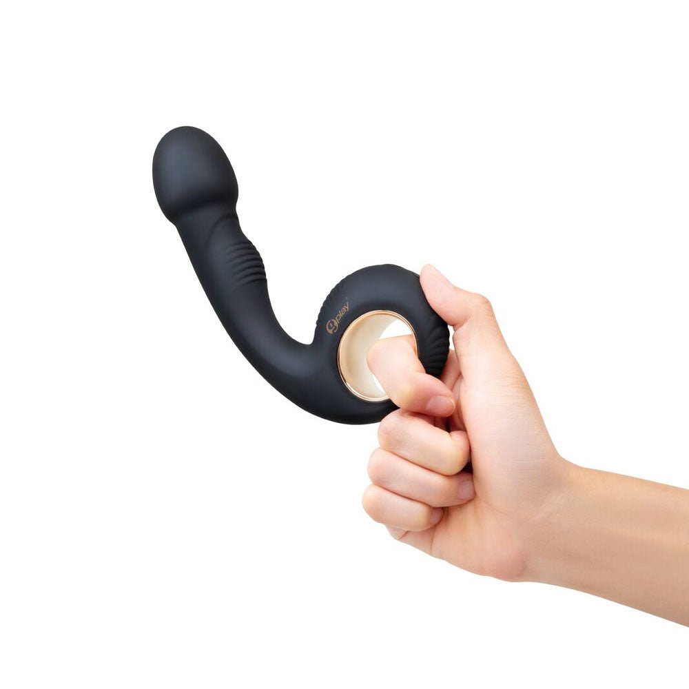 Bodywand G - Play Vibrating Squirt Trainer - Black 17 cm USB Rechargeable Vibrator – Sex toys NZ by Naughtyhut. Discreet delivery nationwide.