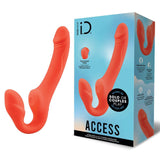 Buy Bodywand ID Access Strapless Strap - On - Orange 15.2 cm USB Rechargeable Strapless Strap - On – Naughtyhut NZ sex toys online. Discreet delivery & top brands.