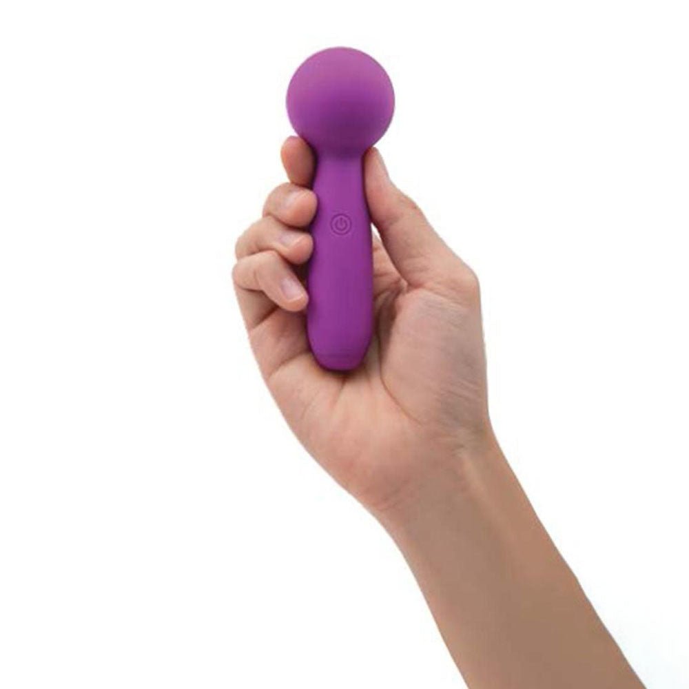 Buy Bodywand Lolli Mini Wand - Purple - Purple 11 cm USB Rechargeable Mini Massage Wand – Naughtyhut NZ sex toys online. Discreet delivery & top brands.