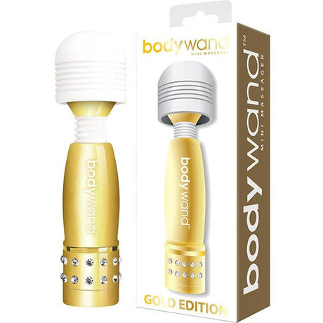 Buy Bodywand Mini - Gold Mini Massager Wand – Naughtyhut NZ sex toys online. Discreet delivery & top brands.