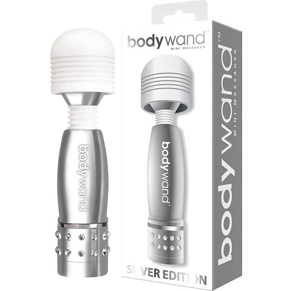 Bodywand Mini - Silver Mini Massager Wand – Sex toys NZ by Naughtyhut. Discreet delivery nationwide.