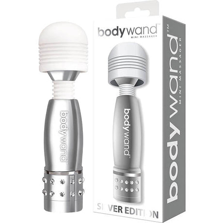 Buy Bodywand Mini - Silver Mini Massager Wand – Naughtyhut NZ sex toys online. Discreet delivery & top brands.