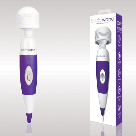 Buy Bodywand Original - Purple Mains Powered Massage Wand – Naughtyhut NZ sex toys online. Discreet delivery & top brands.