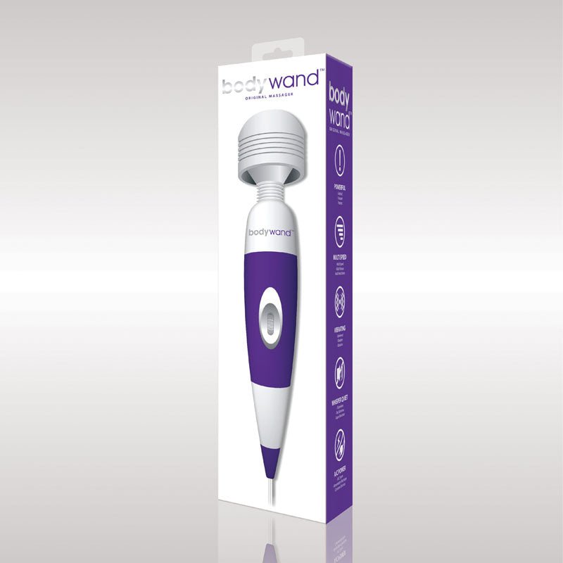 Bodywand Original - Purple Mains Powered Massage Wand – Sex toys NZ by Naughtyhut. Discreet delivery nationwide.