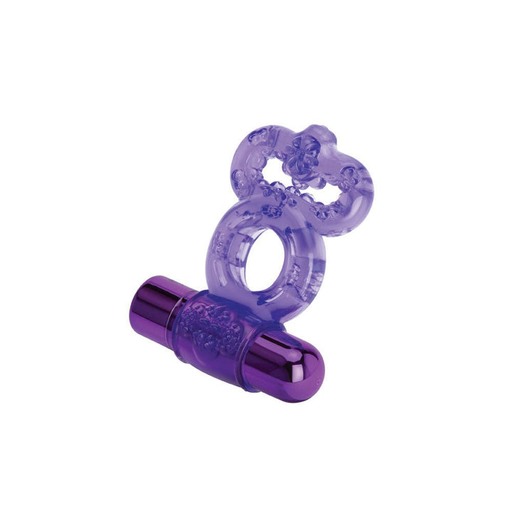 Bodywand Rechargeable Duo Ring - Purple USB Rechargable Vibrating Cock Ring – Sex toys NZ by Naughtyhut. Discreet delivery nationwide.