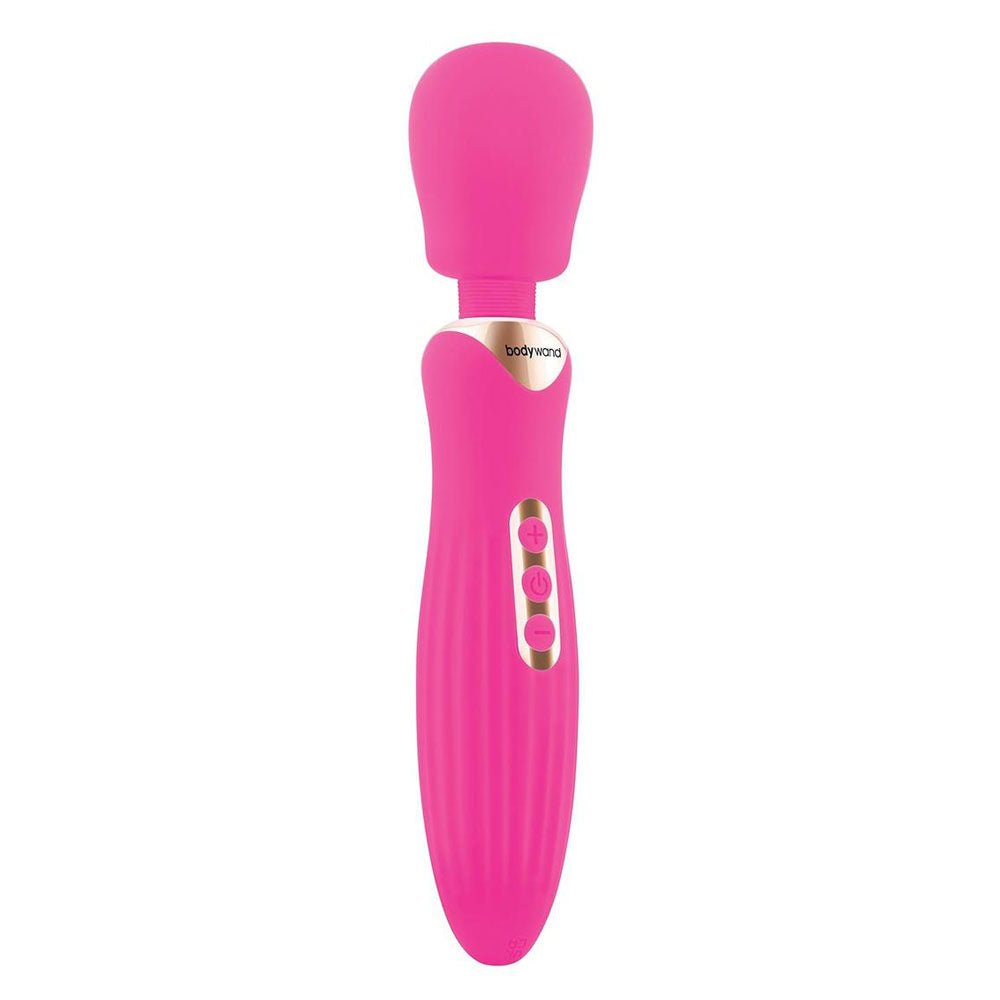 Bodywand RUMBLE WAND 10 Inch - Hot Pink 24 cm USB Rechargeable Massage Wand – Sex toys NZ by Naughtyhut. Discreet delivery nationwide.