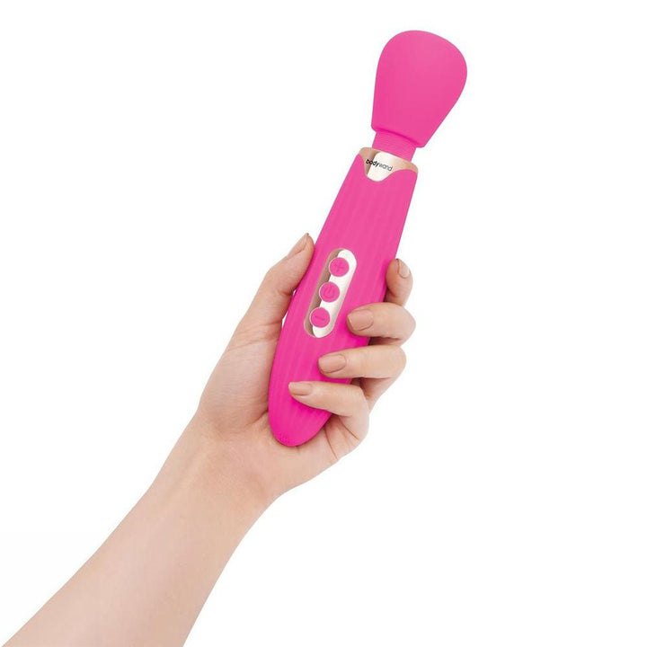 Bodywand RUMBLE WAND 8 Inch - Hot Pink 20.3 cm USB Rechargeable Massage Wand – Sex toys NZ by Naughtyhut. Discreet delivery nationwide.