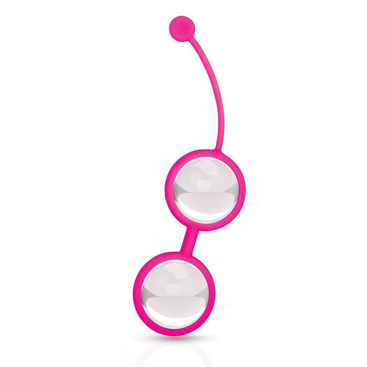 Bodywand Squeeze Crystal Kegel Toner - Glass Weighted Kegel Balls Set – Sex toys NZ by Naughtyhut. Discreet delivery nationwide.