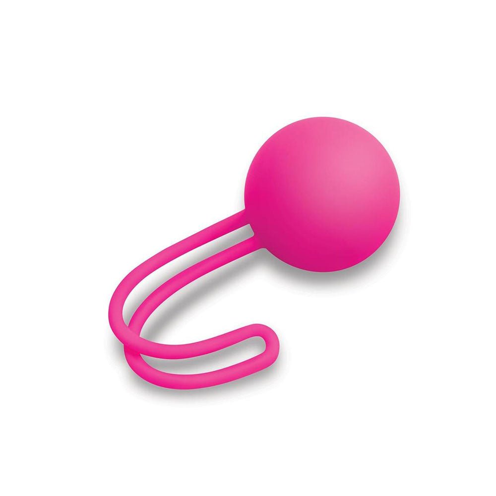 Bodywand Squeeze Single Ball Kegel Toner - Pink Kegel Ball - 37 grams – Sex toys NZ by Naughtyhut. Discreet delivery nationwide.