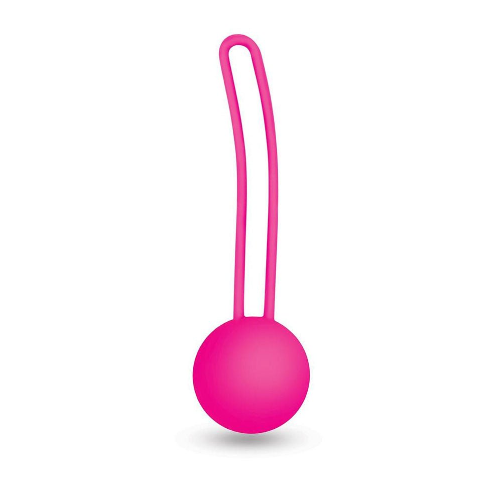 Bodywand Squeeze Single Ball Kegel Toner - Pink Kegel Ball - 37 grams – Sex toys NZ by Naughtyhut. Discreet delivery nationwide.
