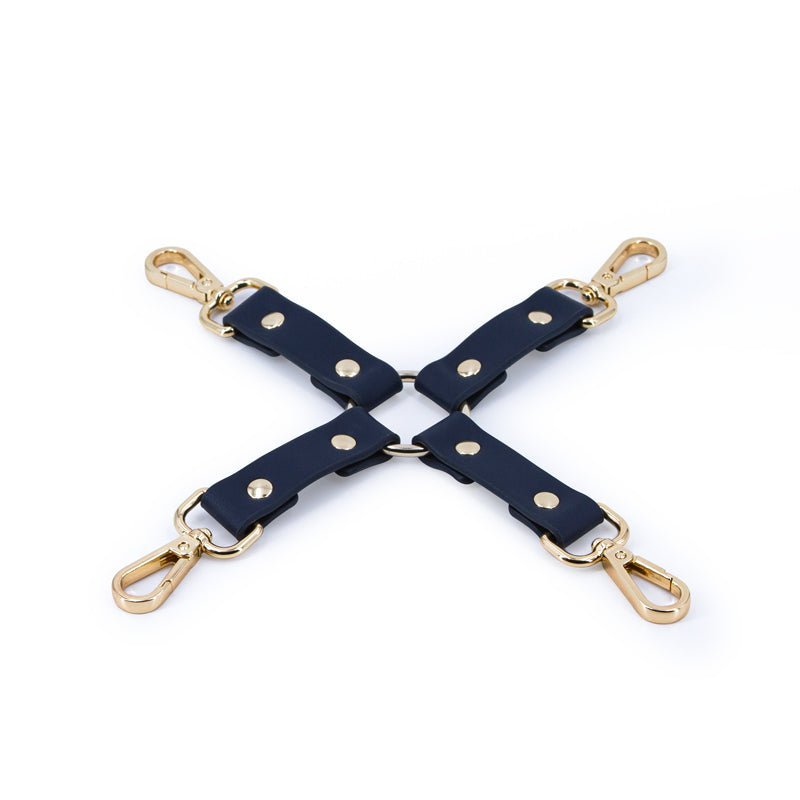 Bondage Couture Hog Tie - Blue - Blue Hog Tie Restraint (No Cuffs Included) – Sex toys NZ by Naughtyhut. Discreet delivery nationwide.