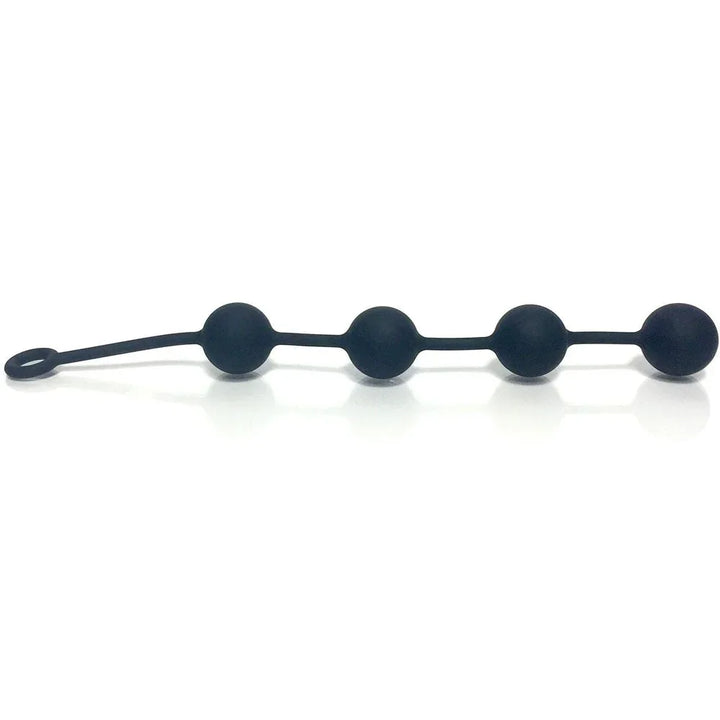 Boneyard Ass Ballz Large stretched out flat, four balls and pull ring
