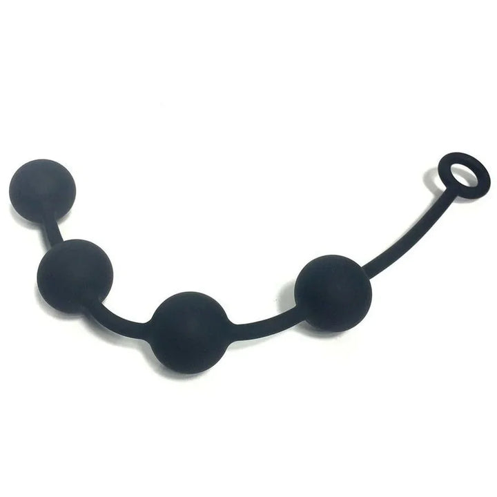 Boneyard Ass Ballz M - Black 40 cm Medium Anal Balls – Sex toys NZ by Naughtyhut. Discreet delivery nationwide.