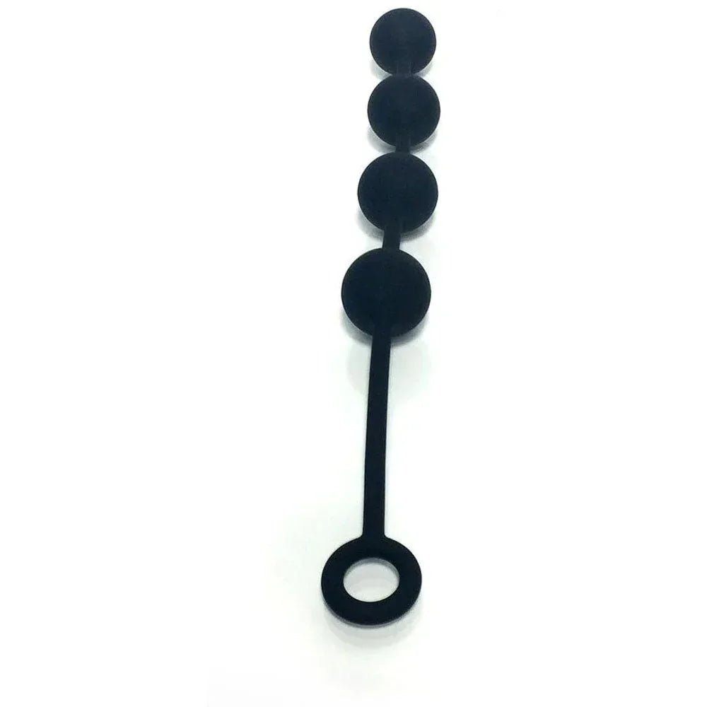 Boneyard Ass Ballz M - Black 40 cm Medium Anal Balls – Sex toys NZ by Naughtyhut. Discreet delivery nationwide.