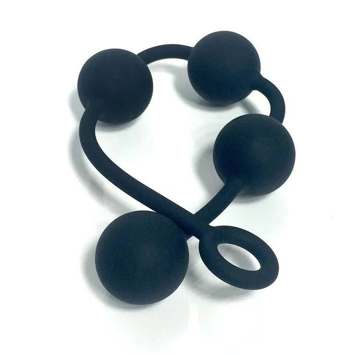 Boneyard Ass Ballz M - Black 40 cm Medium Anal Balls – Sex toys NZ by Naughtyhut. Discreet delivery nationwide.