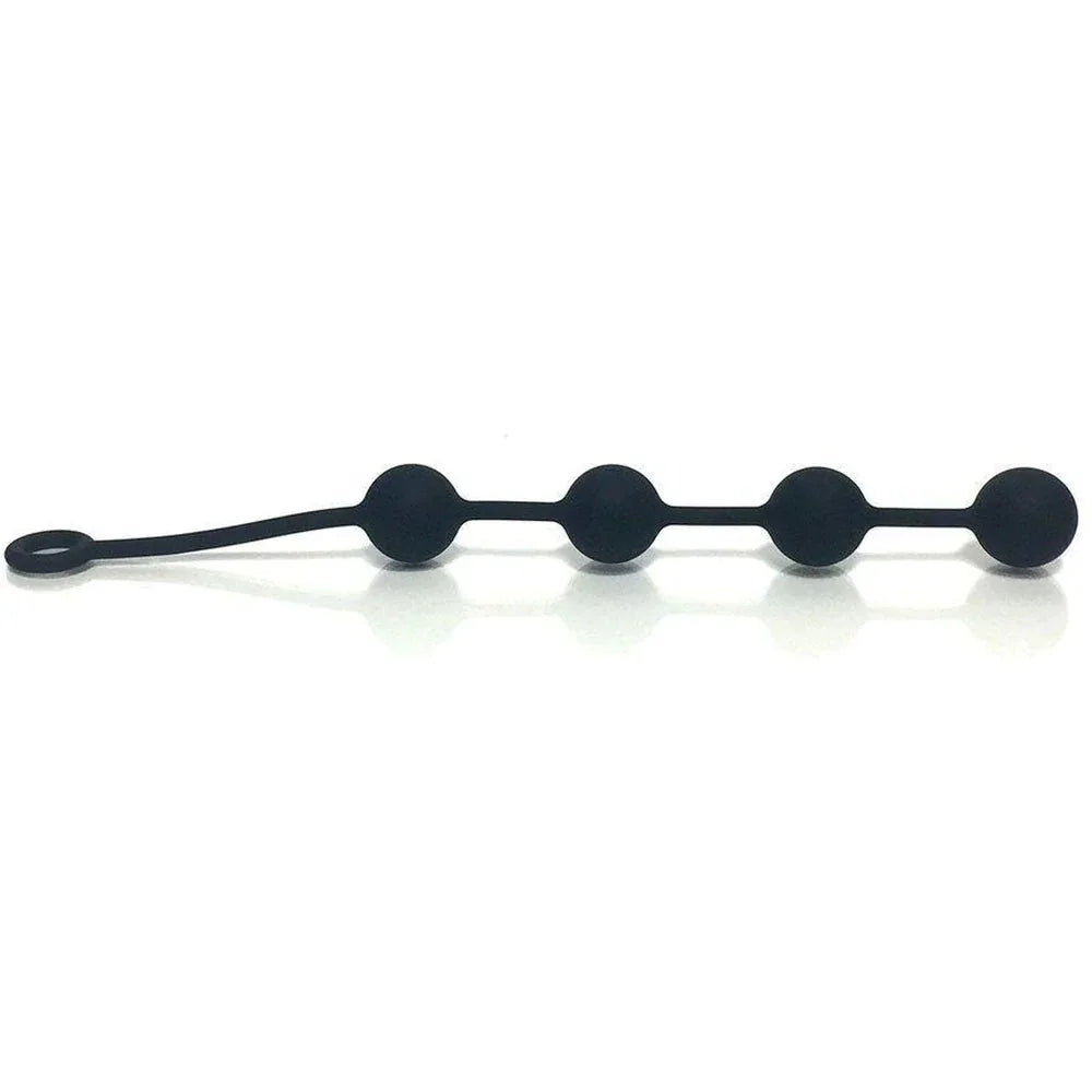 Boneyard Ass Ballz M - Black 40 cm Medium Anal Balls – Sex toys NZ by Naughtyhut. Discreet delivery nationwide.