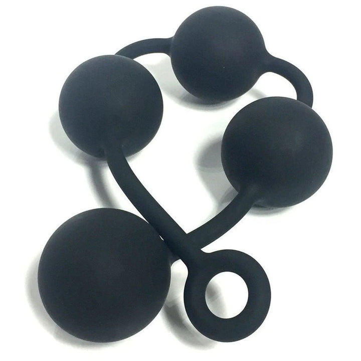 Boneyard Ass Ballz XL - Black 52 cm XL Anal Balls – Sex toys NZ by Naughtyhut. Discreet delivery nationwide.