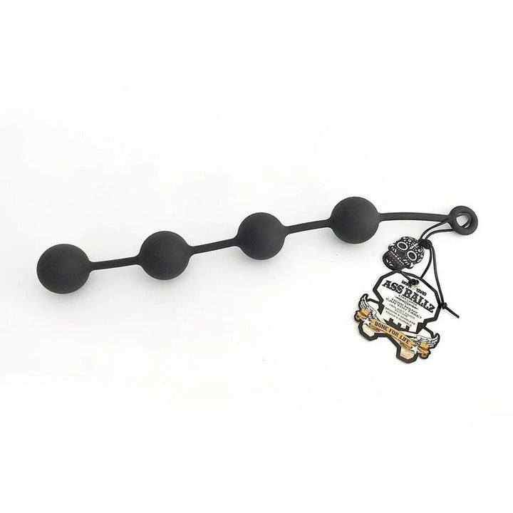 Boneyard Ass Ballz XL - Black 52 cm XL Anal Balls – Sex toys NZ by Naughtyhut. Discreet delivery nationwide.