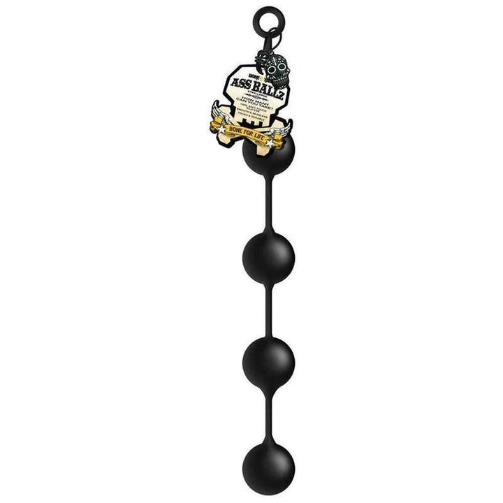 Boneyard Ass Ballz XL - Black 52 cm XL Anal Balls – Sex toys NZ by Naughtyhut. Discreet delivery nationwide.