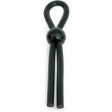Buy Boneyard Cock Leash Single - Black Adjustable Cock Lasso Ring – Naughtyhut NZ sex toys online. Discreet delivery & top brands.