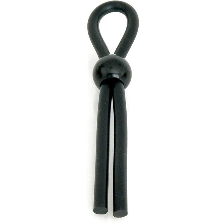 Boneyard Cock Leash Single - Black Adjustable Cock Lasso Ring – Sex toys NZ by Naughtyhut. Discreet delivery nationwide.