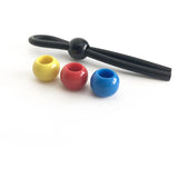 Buy Boneyard Cock Leash Single - Black Adjustable Cock Lasso Ring – Naughtyhut NZ sex toys online. Discreet delivery & top brands.