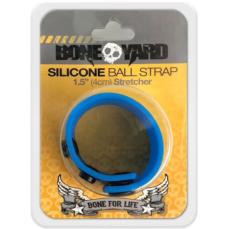 Buy Boneyard Silicone Ball Strap - 3 - Snap 4 cm Adjustable Ball Stretcher Ring at NZ’s Mega Adult Toys Store. Discover premium sex toys with discreet shipping at the best price in NZ