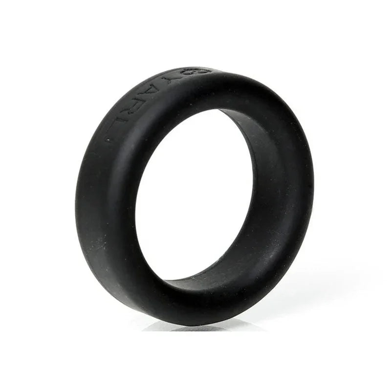 Boneyard Silicone Ring 30 mm upright at a slight angle on white